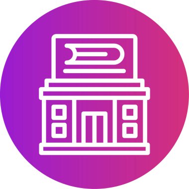 Dosya simgesinin vektör illüstrasyonu