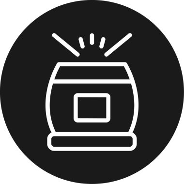 Gıda simgesinin vektör illüstrasyonu