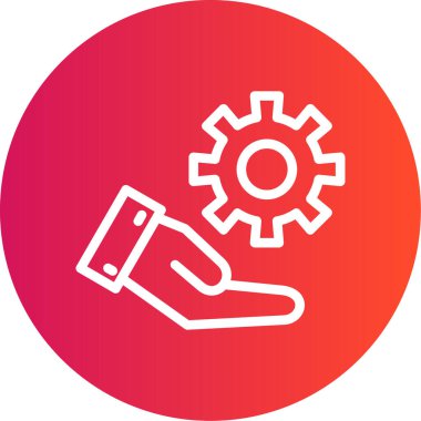 seo modern simgesinin vektör illüstrasyonu