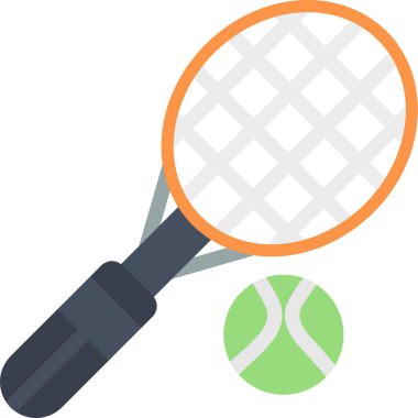 raket düz simge, vektör illüstrasyonu.