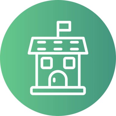 ev simgesi vektör illüstrasyonu