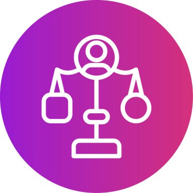 İş ve finans simgesinin vektör illüstrasyonu