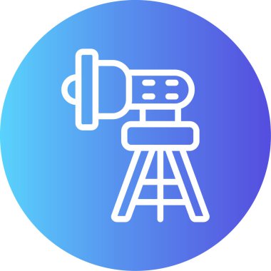 Kamera. Web simgesi basit illüstrasyon