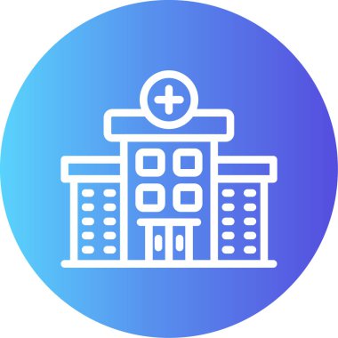 Bina. Web simgesi basit tasarım