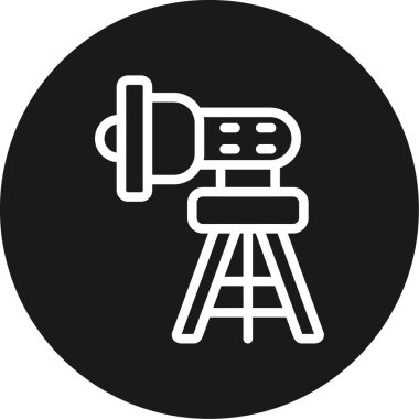 Kamera. Web simgesi basit tasarım