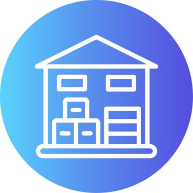 Vektör Ev simgesi illüstrasyonu