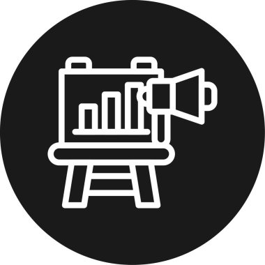 seo modern simgesinin vektör illüstrasyonu