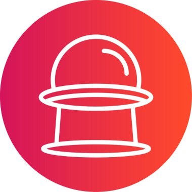 Modern çan simgesinin vektör illüstrasyonu