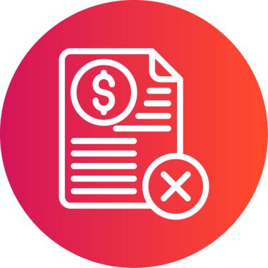 belge simgesi, vektör çizimi