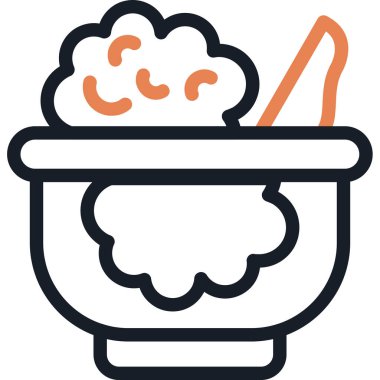 Yemek kasesi. Basit tasarım