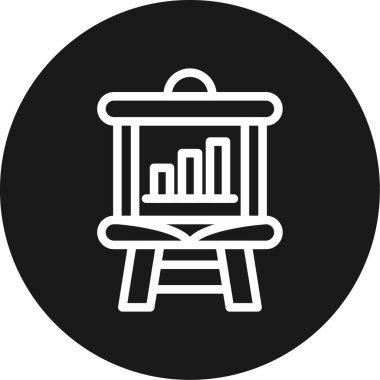 çubuk grafik grafik vektör illüstrasyonu