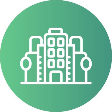 vektör şehir resimleme