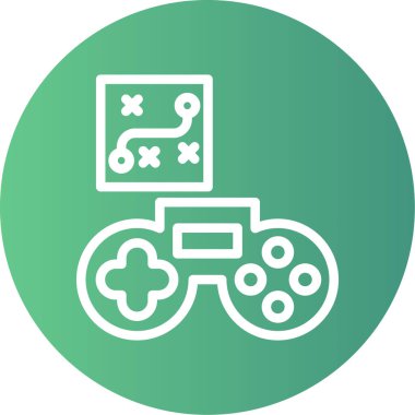 oyun denetleyici simgesi vektör çizimi