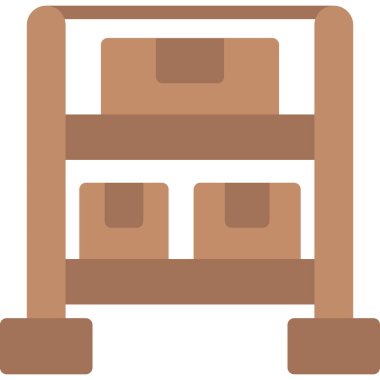 kargo taşıma simgesi nakliye, ekommerce ve tamamlama kategorisinde