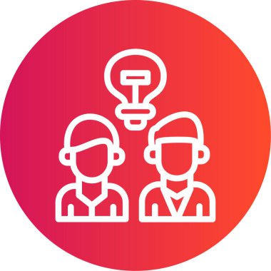 İnsan simgesinin vektör illüstrasyonu