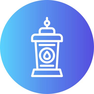 vektör fener simgesi, vektör, illüstrasyon, parti ve kutlama konsepti