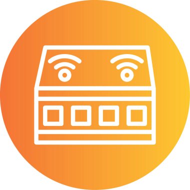 Seo simgesinin vektör illüstrasyonu