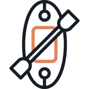 Modern bir simgenin vektör illüstrasyonu