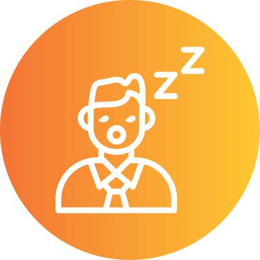 Maskeli bir kişinin vektör simgesi