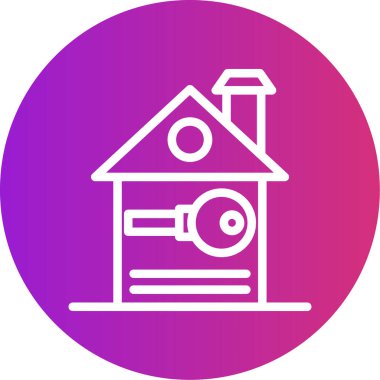 ev simgesi vektör illüstrasyonu