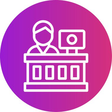 seo modern simgesinin vektör illüstrasyonu