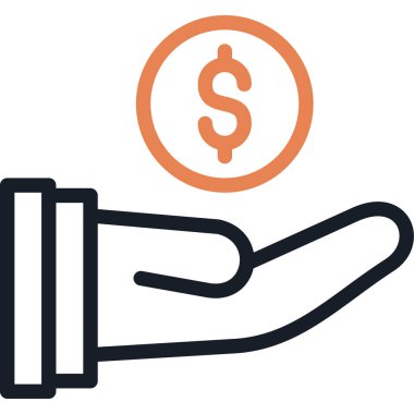 El Tutma Sikke simgesi