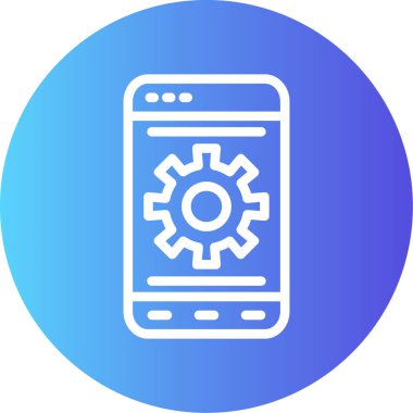 vektör telefon simgesi çizimi