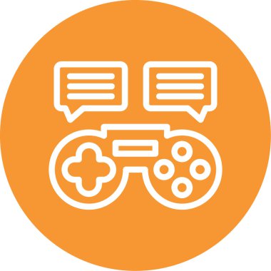 Oyun kontrolörü. Basit resimleme