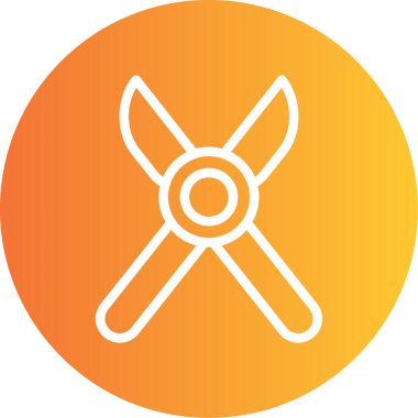 Aletler. Web simgesi basit illüstrasyon