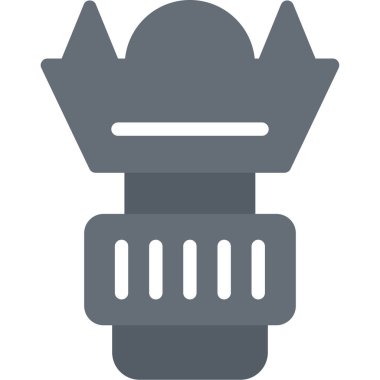 Taç. Web simgesi basit tasarım