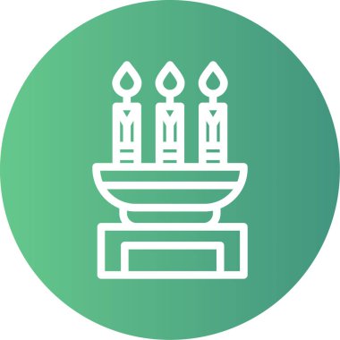 Mum. Web simgesi basit illüstrasyon