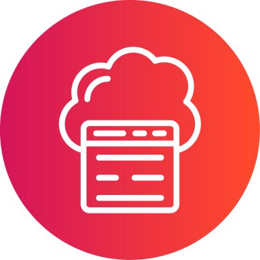 seo modern simgesinin vektör illüstrasyonu