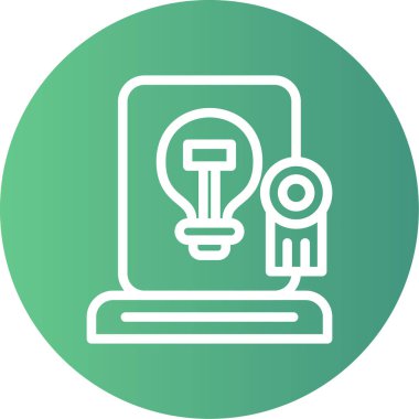 Vektör lambası resimleme