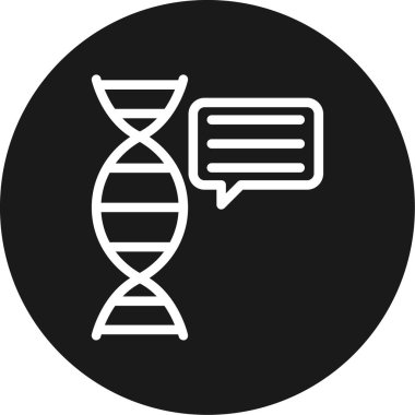 konuşma simgesi vektör çizim logosu