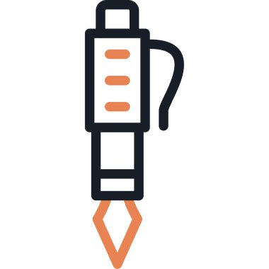 elektrik dolgu ikonu vektör illüstrasyonu