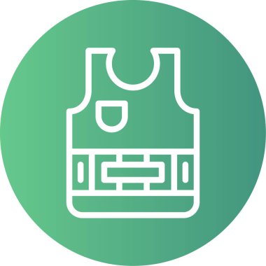 Modern b 'nin vektör illüstrasyonu eksik simgesi