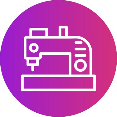 vektör yazıcı simgesi çizimi