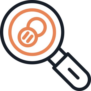 Ara. Web simgesi basit illüstrasyon