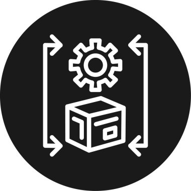 seo modern simgesinin vektör illüstrasyonu