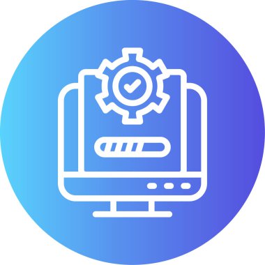 Simge vektör illüstrasyonu ayarlanıyor