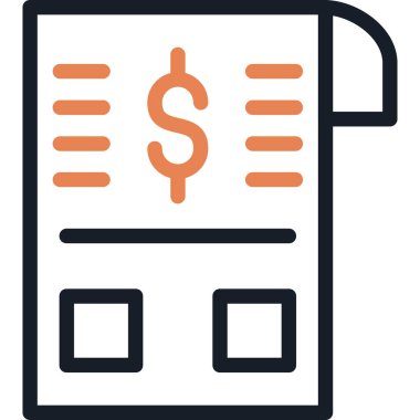 Para için. Web simgesi vektör illüstrasyonu