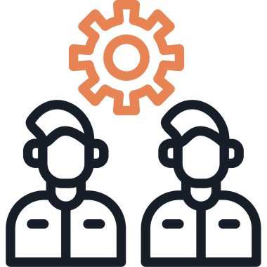 Teknik servis. Basit illüstrasyon