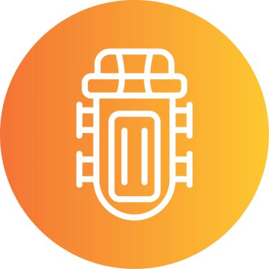 seo modern simgesinin vektör illüstrasyonu