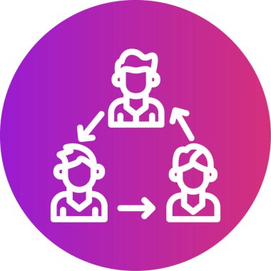 seo modern simgesinin vektör illüstrasyonu