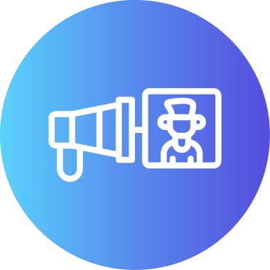 Hoparlör simgesinin vektör illüstrasyonu