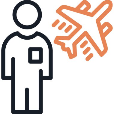 uçak uçuş simgesi