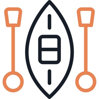 Modern bir simgenin vektör illüstrasyonu