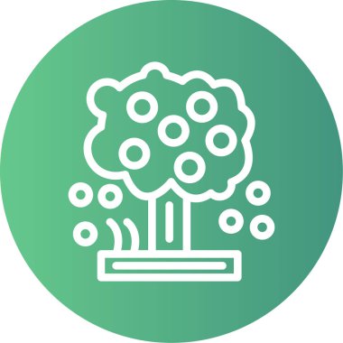 Vektör Ağacı Simgesi illüstrasyonu