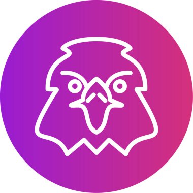 vektör baykuş simgesi çizimi