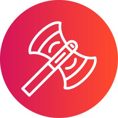 Balta simgesi vektör illüstrasyonu